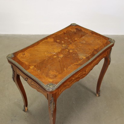 Baroque Style Game Table Maple Italy XX Century