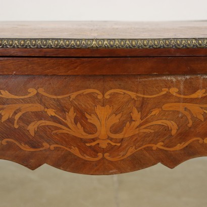 Baroque Style Game Table Maple Italy XX Century