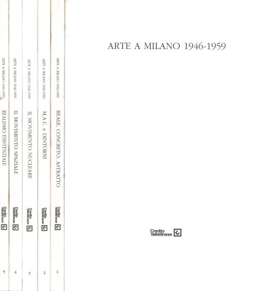 Art in Milan 1946-1959 (5 Volumes)