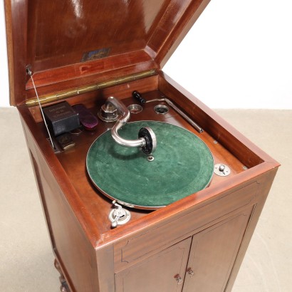 Arion Gramophone Mahogany Italy XX Century