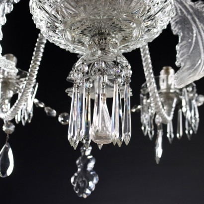 Murano Chandelier Glass Italy XIX Century