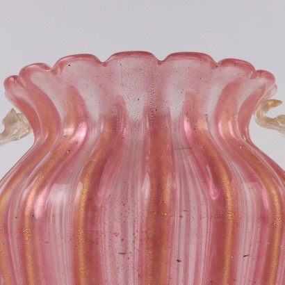 Vase Glas Italien 1930-1940er
