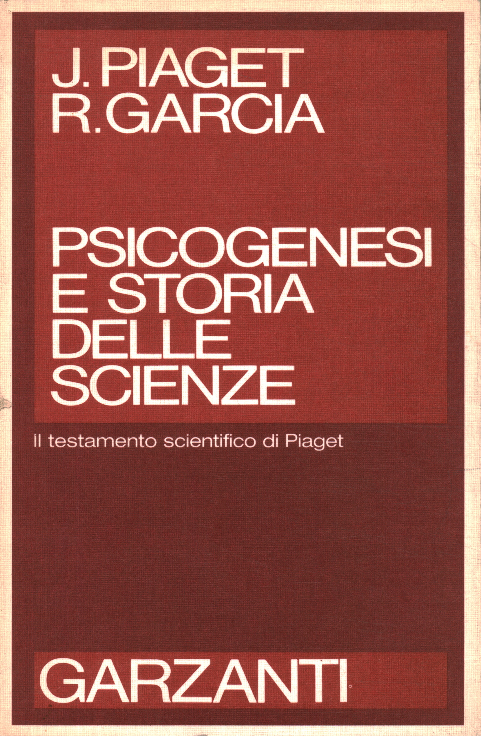 Psicogénesis e historia de las ciencias.