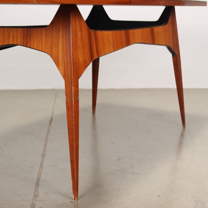 Table Teak Veneer Italy 1960s