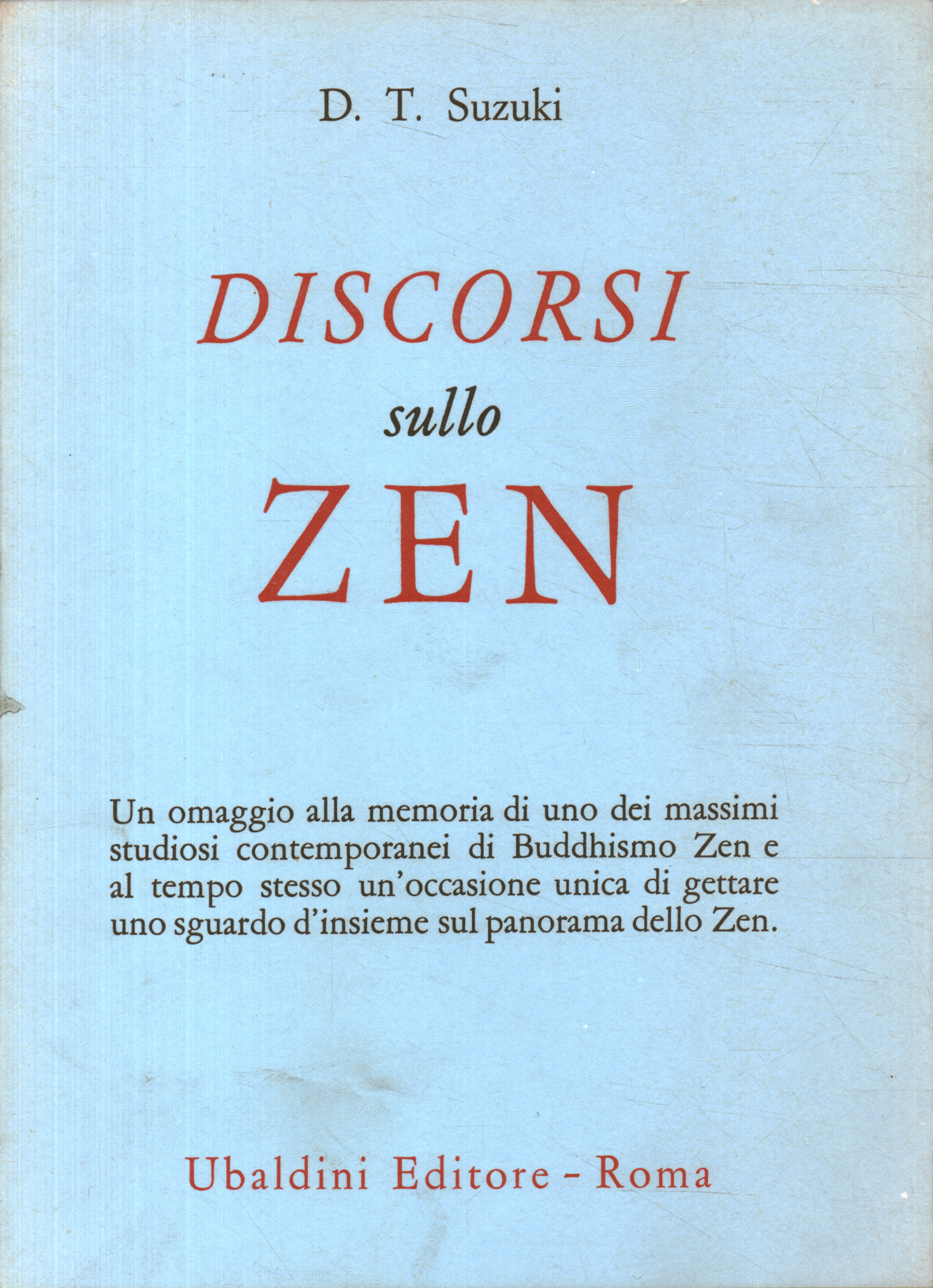 Discourses on Zen