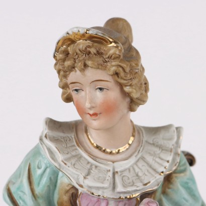 Statue in Case Biscuit Germany XIX-XX Century