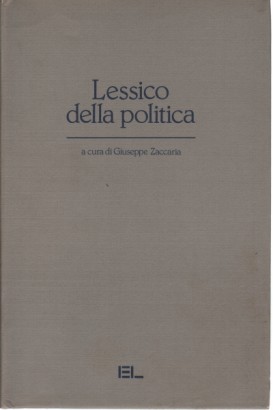 Lessico della politica