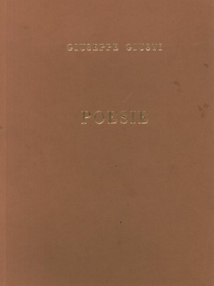 Poesie di Giuseppe Giusti