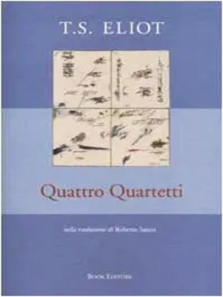 libro di poesia quattro quartetti libro usato